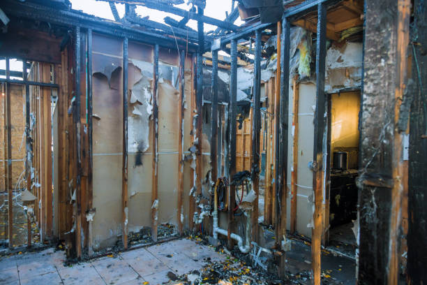 Professional Fire Damage Restoration technician working in Apopka, FL